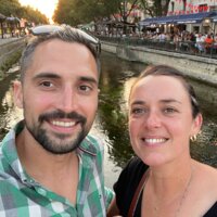 Emmanuelle and Romain