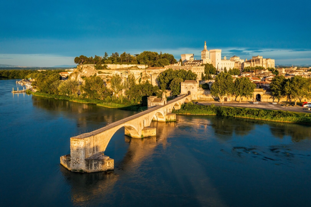 Der Papstpalast in Avignon