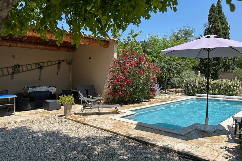 Private pool of the Villa