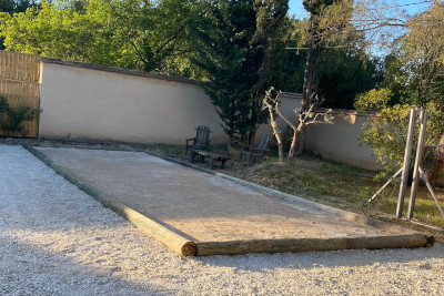 Boules court - Villa Les Célestins Provence